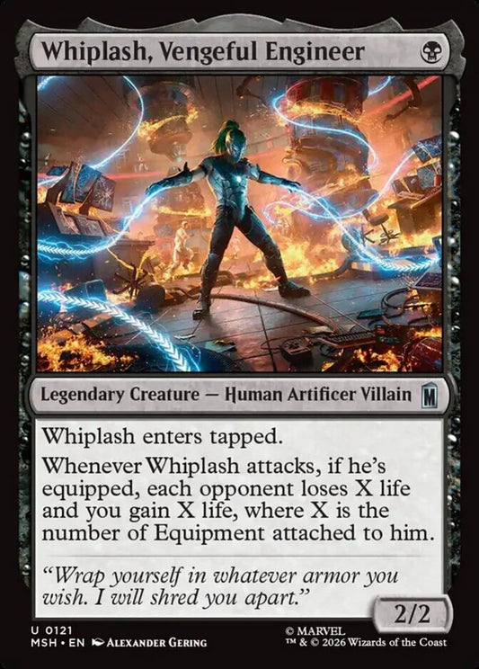 MSH-121 Whiplash, Vengeful Engineer | Uncommon (EN)