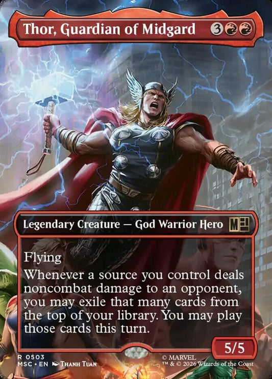 MSC-503 Thor, Guardian of Midgard (Borderless) | Rare (EN)