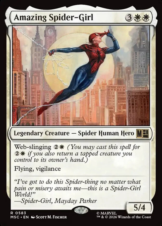 MSC-583 Amazing Spider-Girl  | Rare (EN)