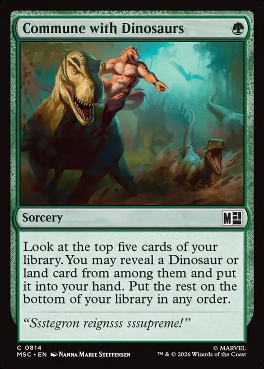 MSC-814 Commune with Dinosaurs  | Common (EN)