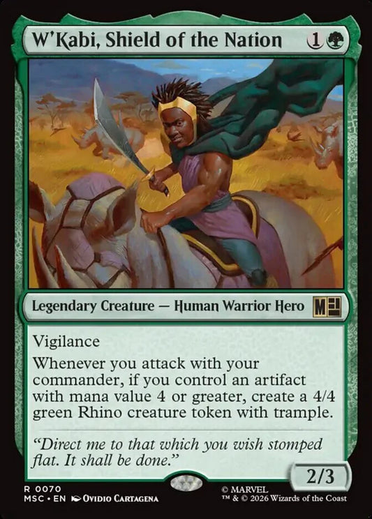 MSC-070 W'Kabi, Shield of the Nation  | Rare (EN)