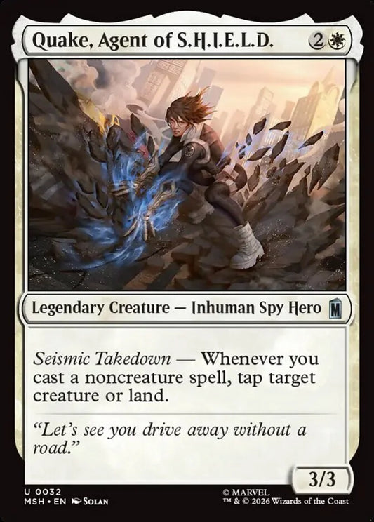 MSH-032 Quake, Agent of S.H.I.E.L.D. | Uncommon (EN)