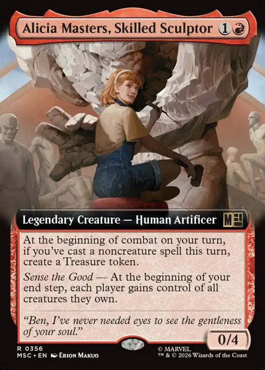 MSC-356 Alicia Masters, Skilled Sculptor (Extended Arts) | Rare (EN)