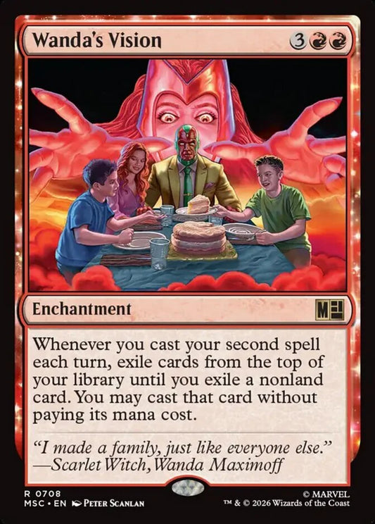 MSC-708 Wanda's Vision  | Rare (EN)