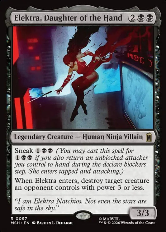MSH-097 Elektra, Daughter of the Hand | Rare (EN)