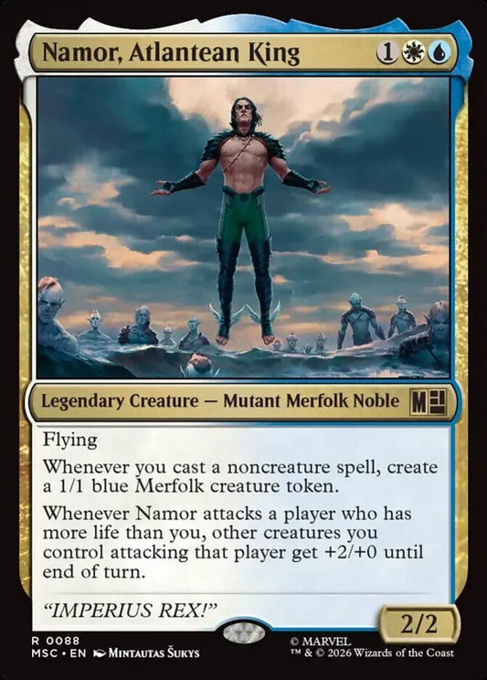 MSC-088 Namor, Atlantean King  | Rare (EN)
