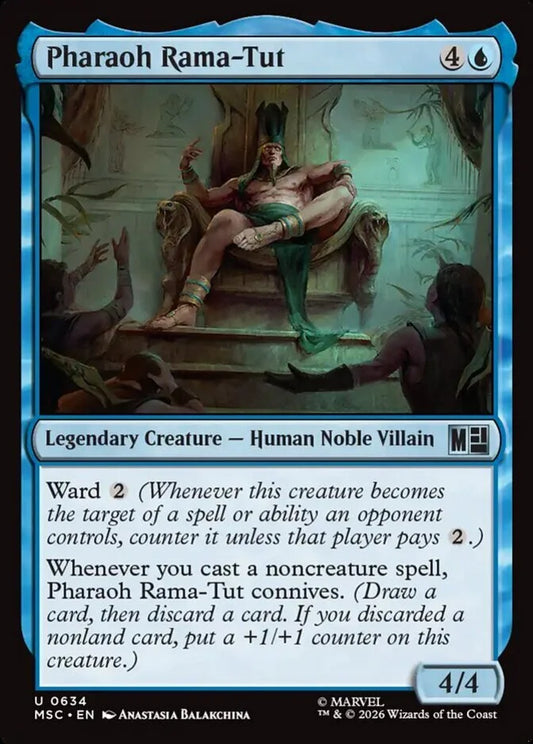 MSC-634 Pharaoh Rama-Tut  | Uncommon (EN)