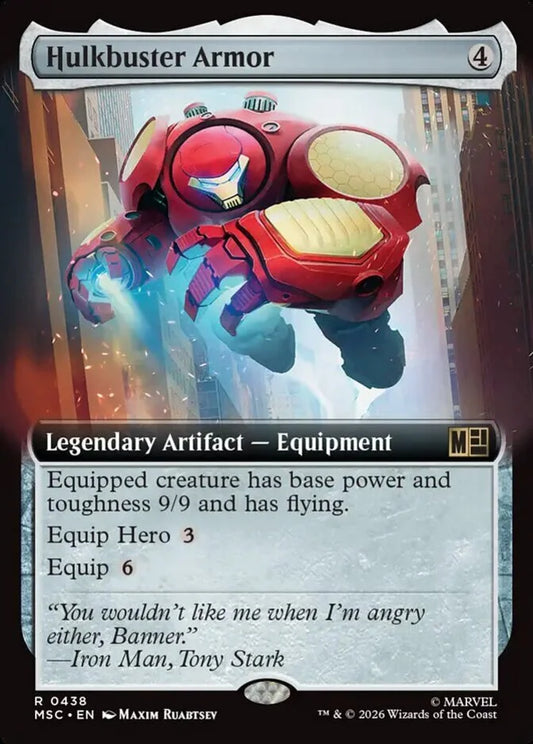 MSC-438 Hulkbuster Armor (Extended Arts) | Rare (EN)