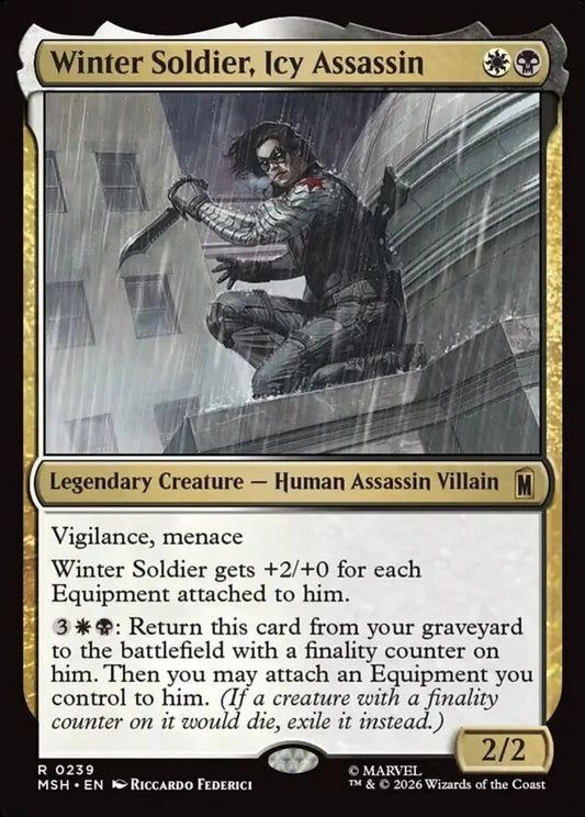 MSH-239 Winter Soldier, Icy Assassin | Rare (EN)