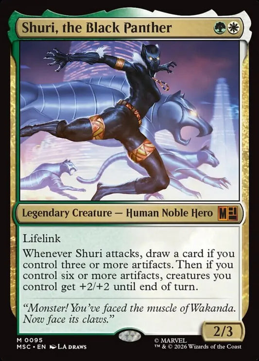 MSC-095 Shuri, the Black Panther  | Mythic (EN)