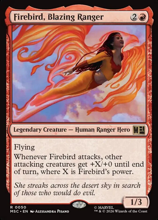 MSC-050 Firebird, Blazing Ranger  | Rare (EN)