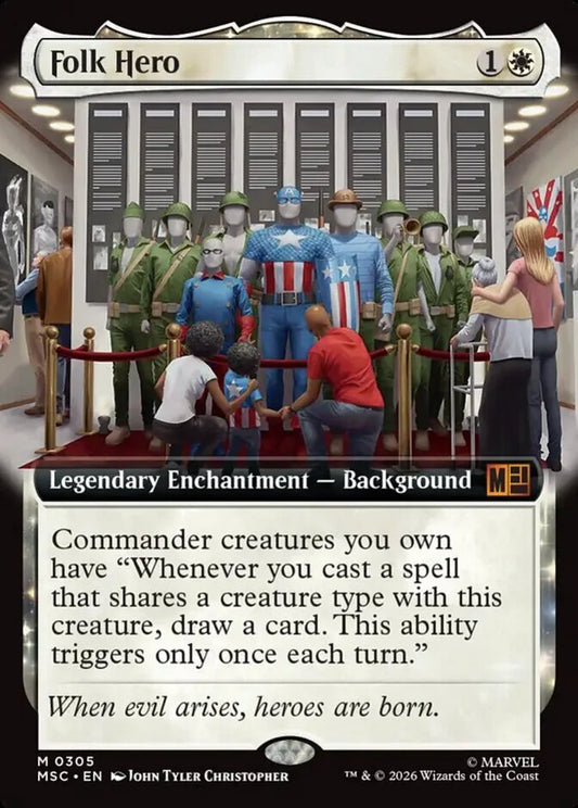 MSC-305 Folk Hero (Extended Arts) | Mythic (EN)