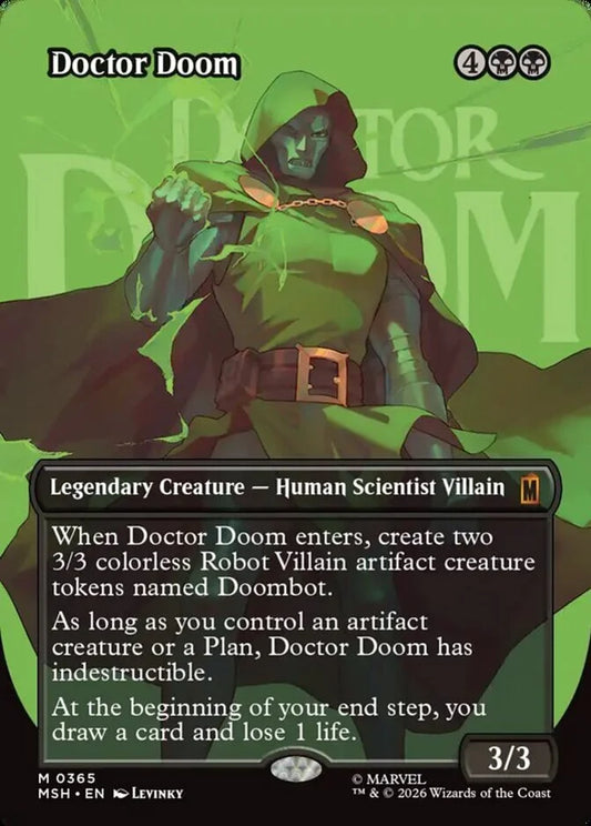MSH-365 Doctor Doom (Borderless) | Mythic (EN)