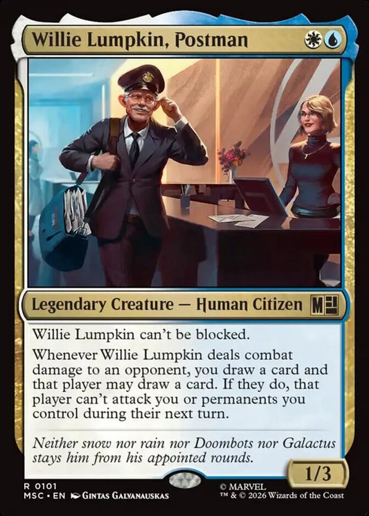 MSC-101 Willie Lumpkin, Postman  | Rare (EN)