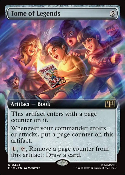 MSC-454 Tome of Legends (Extended Arts) | Rare (EN)