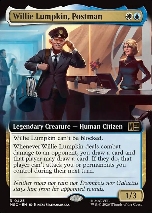 MSC-425 Willie Lumpkin, Postman (Extended Arts) | Rare (EN)