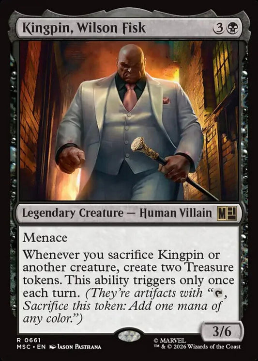 MSC-661 Kingpin, Wilson Fisk  | Rare (EN)