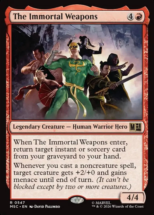 MSC-547 The Immortal Weapons  | Rare (EN)