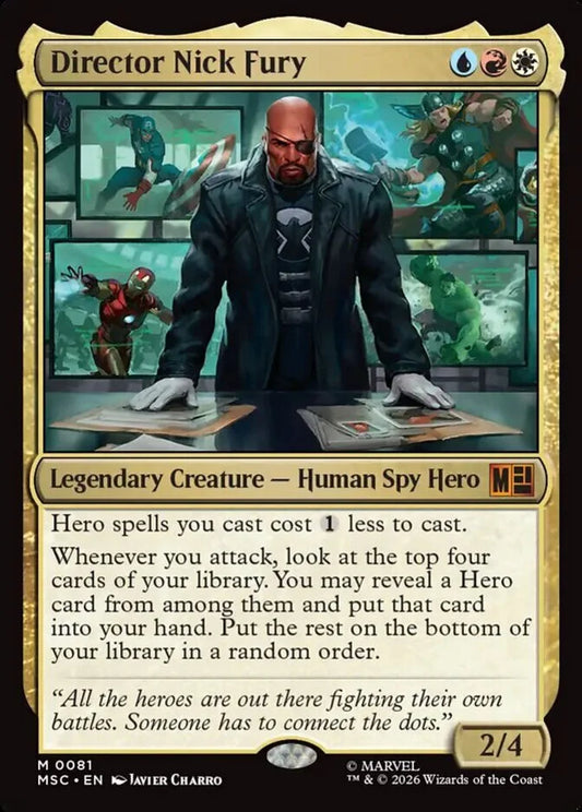 MSC-081 Director Nick Fury  | Mythic (EN)