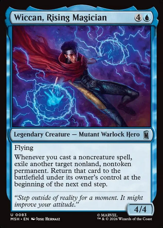 MSH-083 Wiccan, Rising Magician | Uncommon (EN)