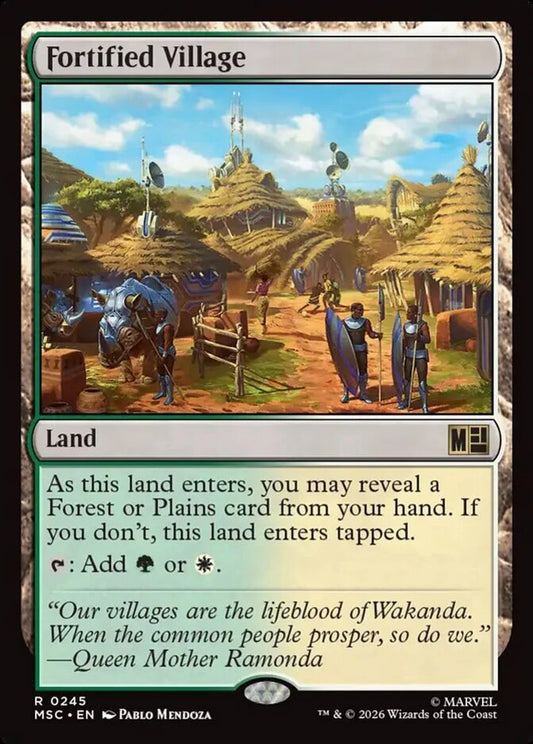 MSC-245 Fortified Village  | Rare (EN)