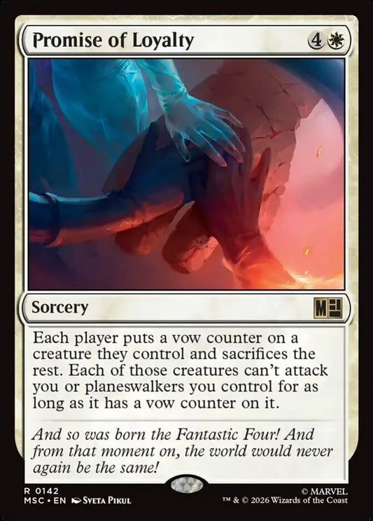 MSC-142 Promise of Loyalty  | Rare (EN)