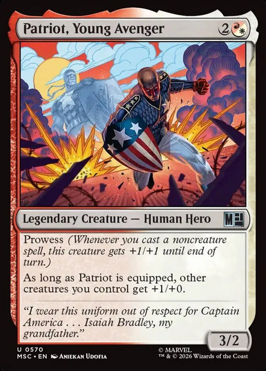 MSC-570 Patriot, Young Avenger  | Uncommon (EN)