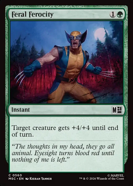 MSC-560 Feral Ferocity  | Common (EN)