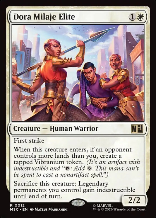 MSC-012 Dora Milaje Elite  | Rare (EN)