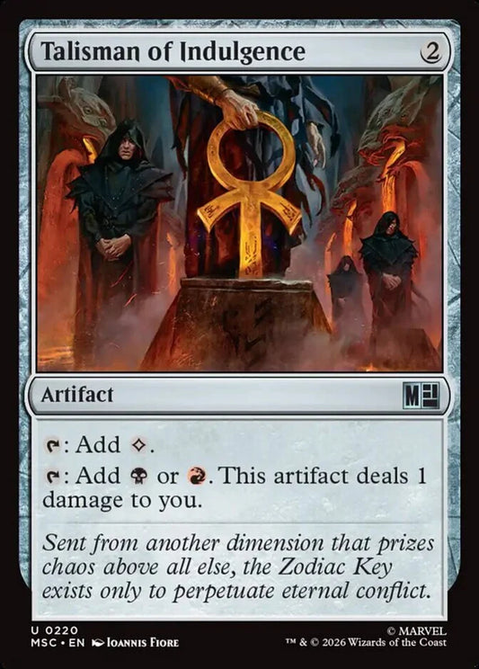 MSC-220 Talisman of Indulgence  | Uncommon (EN)