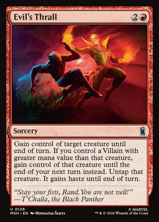 MSH-128 Evil's Thrall | Uncommon (EN)