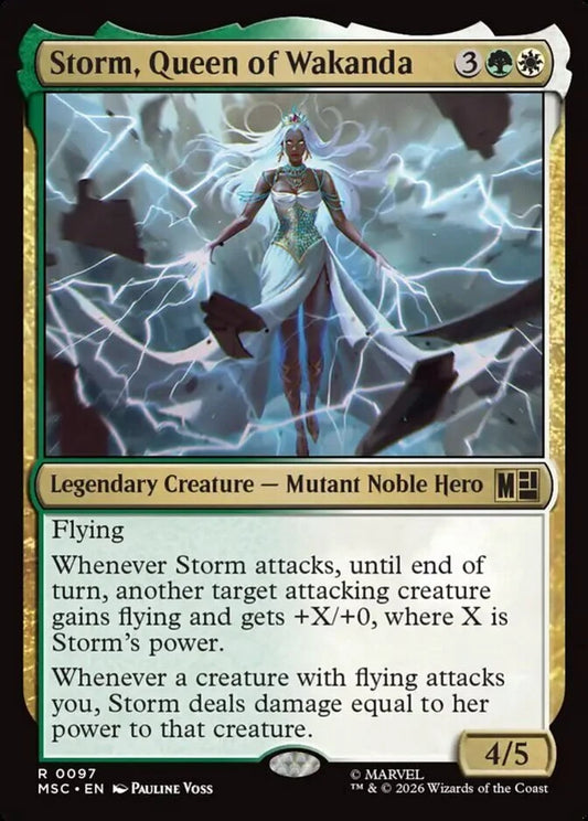 MSC-097 Storm, Queen of Wakanda  | Rare (EN)