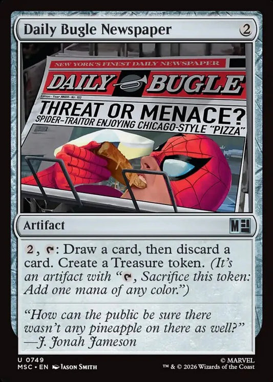 MSC-749 Daily Bugle Newspaper  | Uncommon (EN)