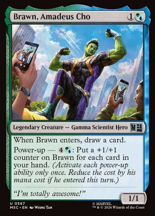 MSC-567 Brawn, Amadeus Cho  | Uncommon (EN)