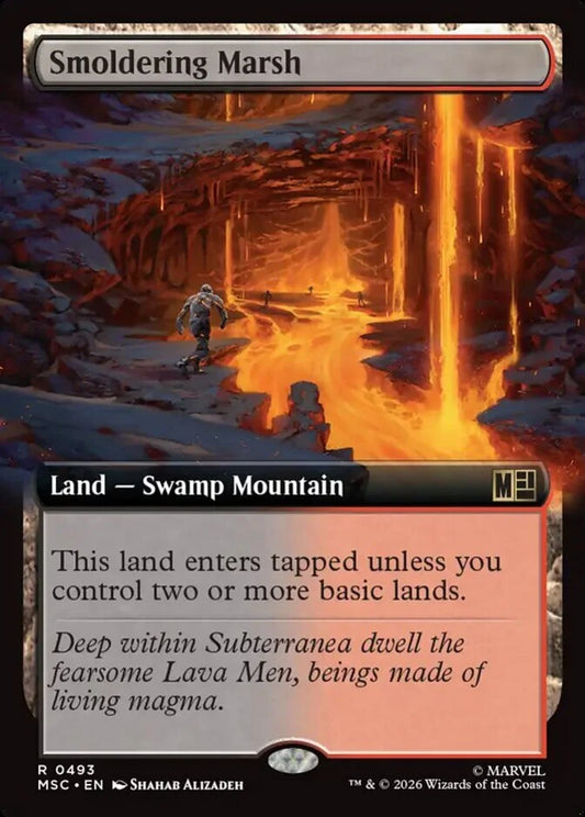 MSC-493 Smoldering Marsh (Extended Arts) | Rare (EN)