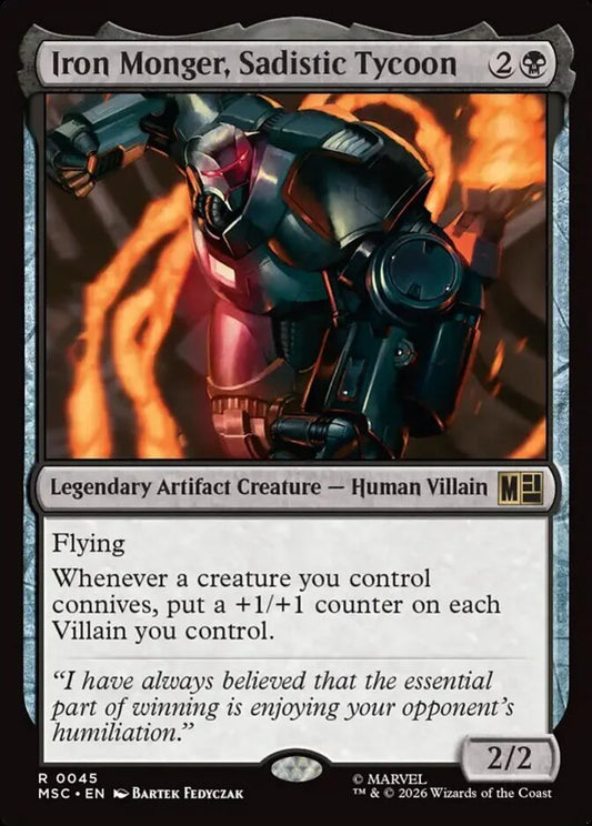 MSC-045 Iron Monger, Sadistic Tycoon  | Rare (EN)