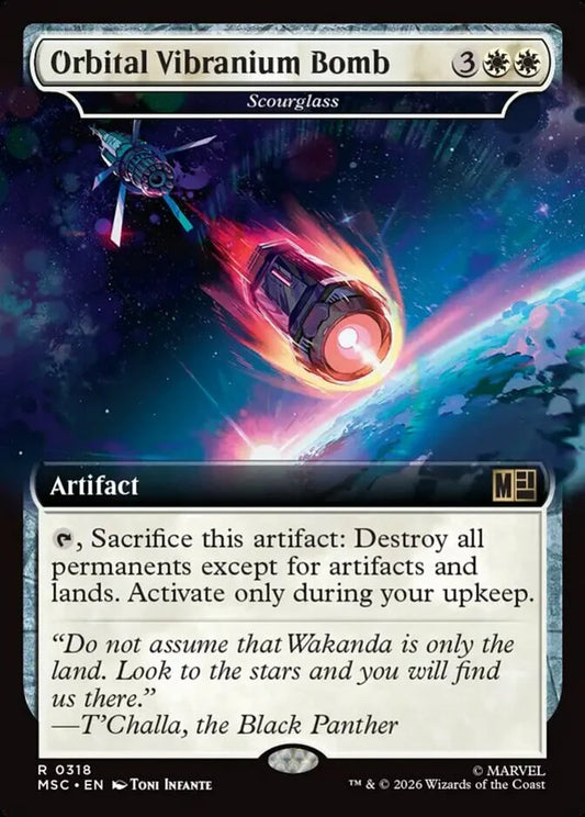 MSC-318 Orbital Vibranium Bomb (Extended Arts) | Rare (EN)