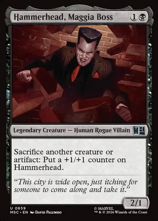MSC-659 Hammerhead, Maggia Boss  | Uncommon (EN)