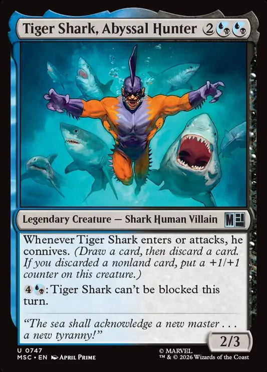 MSC-747 Tiger Shark, Abyssal Hunter  | Uncommon (EN)