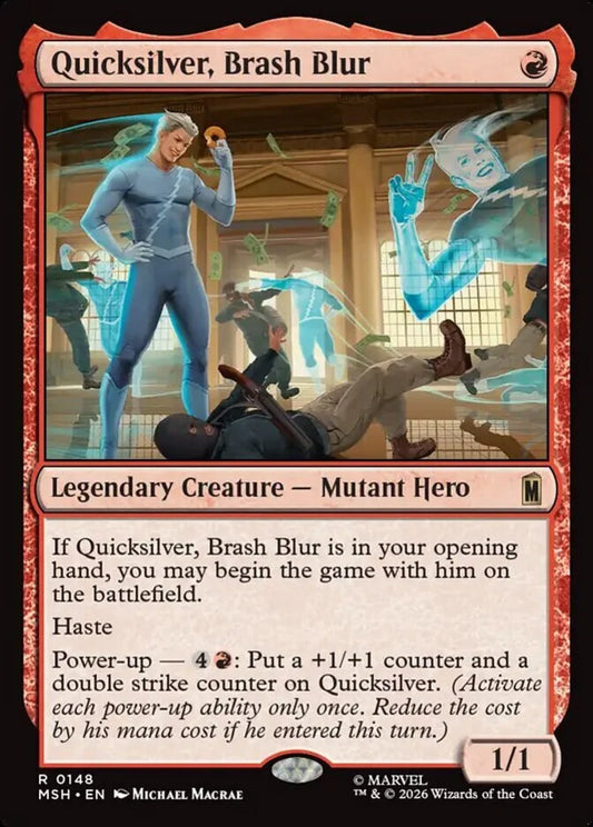 MSH-148 Quicksilver, Brash Blur | Rare (EN)