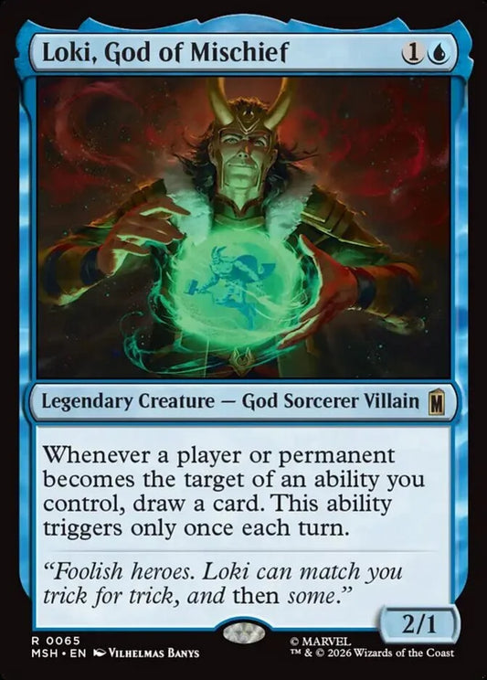 MSH-065 Loki, God of Mischief | Rare (EN)