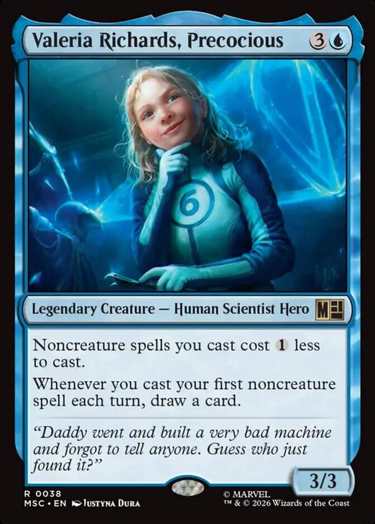 MSC-038 Valeria Richards, Precocious  | Rare (EN)