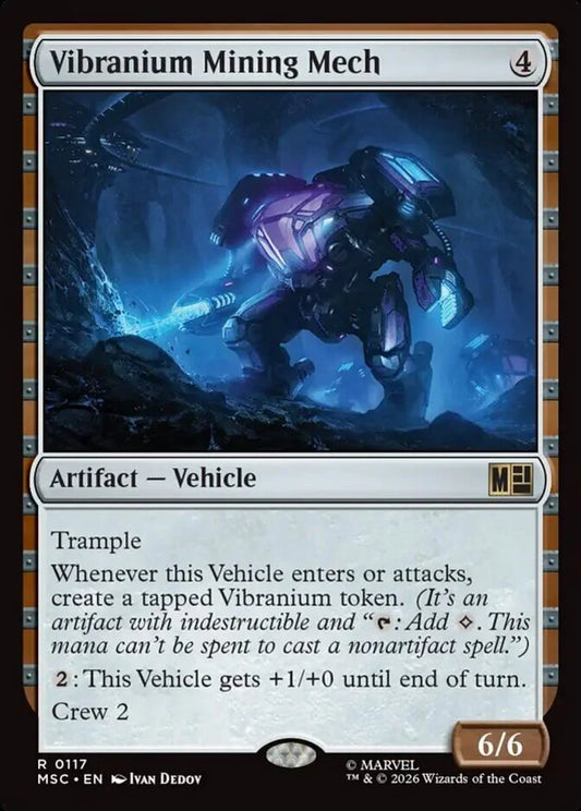 MSC-117 Vibranium Mining Mech  | Rare (EN)