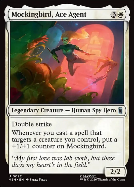 MSH-022 Mockingbird, Ace Agent | Uncommon (EN)