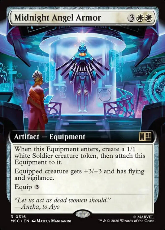 MSC-316 Midnight Angel Armor (Extended Arts) | Rare (EN)