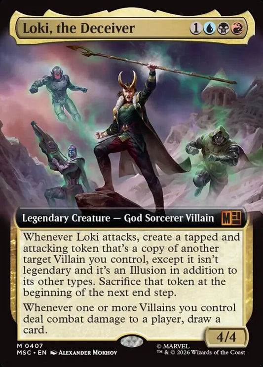 MSC-407 Loki, the Deceiver (Extended Arts) | Mythic (EN)