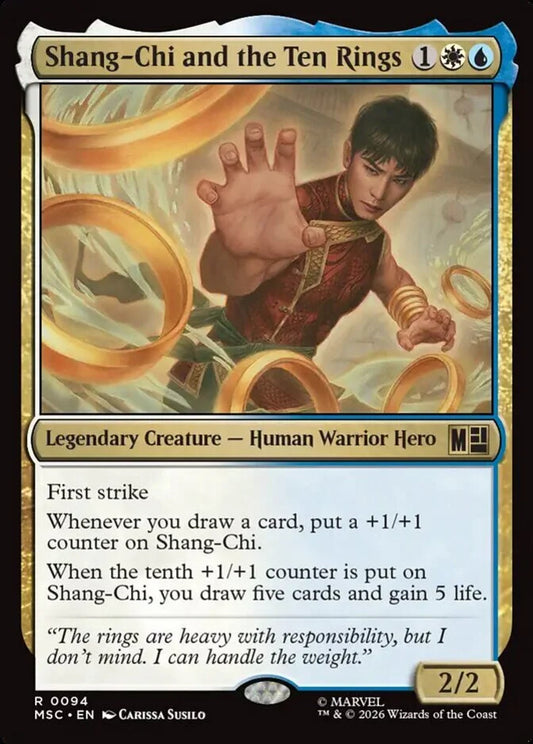 MSC-094 Shang-Chi and the Ten Rings  | Rare (EN)