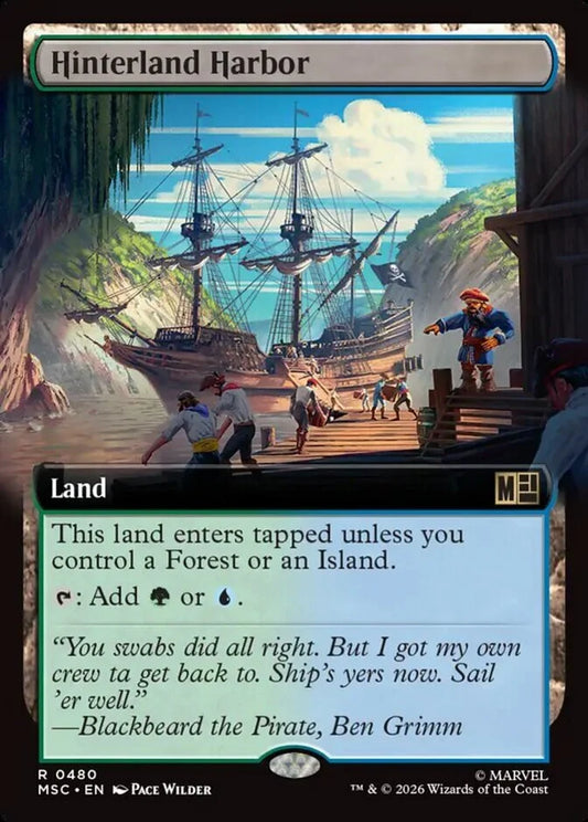 MSC-480 Hinterland Harbor (Extended Arts) | Rare (EN)