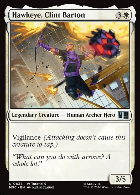 MSC-838 Hawkeye, Clint Barton  | Uncommon (EN)