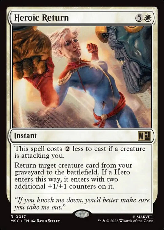 MSC-017 Heroic Return  | Rare (EN)